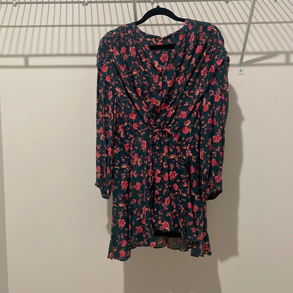Free People Emerald Combo dress in XS